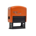 Carimbo Automático Nykon Power Black 302 Laranja – 38x14mm