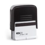 Carimbo Colop Printer 30 Preto - 47x18mm