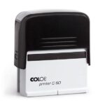 Carimbo Colop Printer 60 Preto - 76x37mm