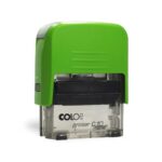 Carimbo Automático Colop Printer 10 Verde Transparente – 27x10mm