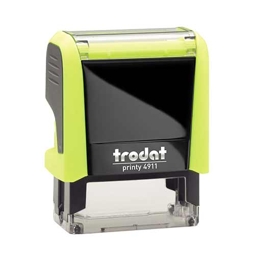 carimbo_trodat_4911_P4_amarelo_neon.jpg Carimbo Trodat 4911 P4 Amarelo/Neon - 38x14mm - Imagem 1