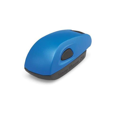 stamp-mouse-azul.jpg Carimbo de Bolso Colop Stamp Mouse 20 Azul - 38x14mm - Imagem 1